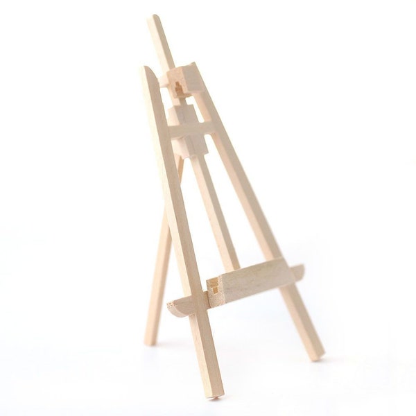 Wooden Easel for 12th Scale Dolls House
