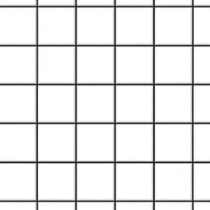 Embossed White Square Wall Floor Tiles with Dark Grout for 12th Scale Dolls House