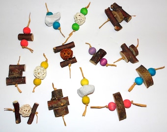 Lot of 3 Chinvilla Chinchilla Toss Chew Toys (Bundle of 3)