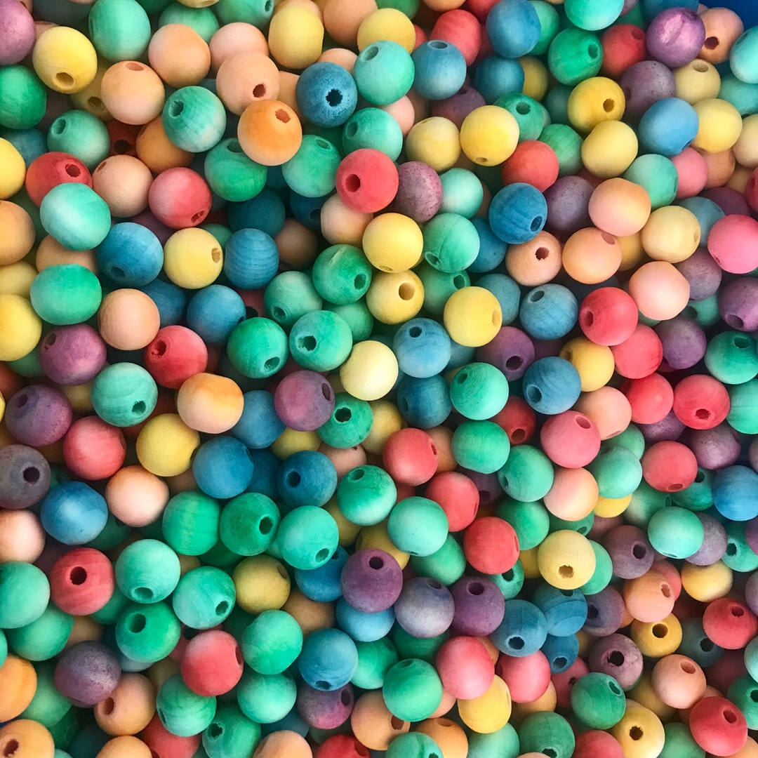 50pcs. Poplar Wood Beads for Chinchillas, Parrots, & Rabbits Etsy