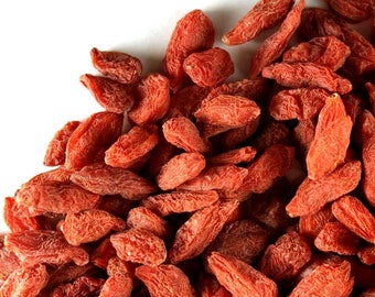 Whole Goji Berries - 1 Cup Natural Organic - Chinchilla Treat Refill Kit