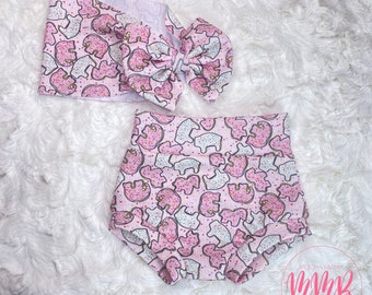 Delicate Petals 0-6yrs Handmade Shorts and Bummies