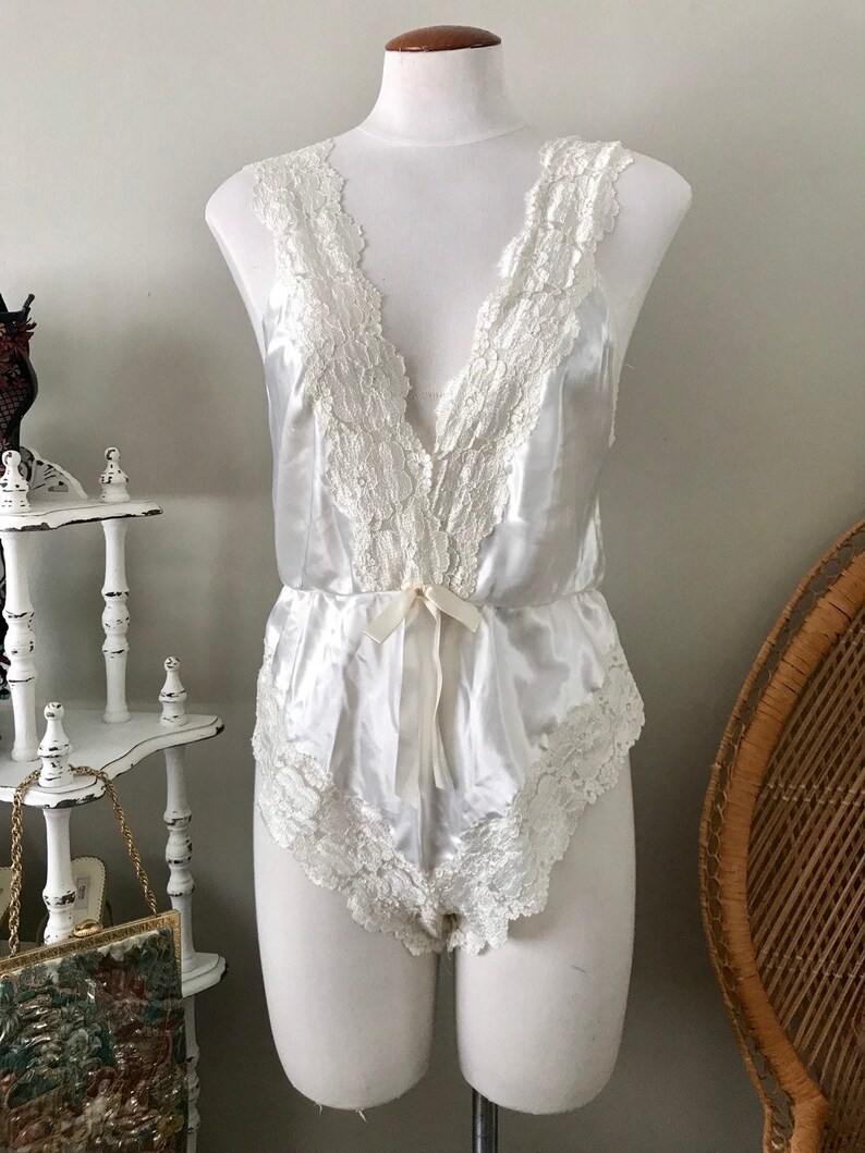ivory lace bodysuit
