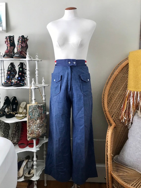 wide leg jeans elastic waist