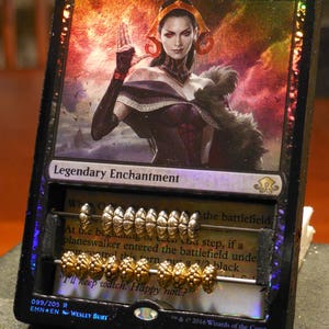 Oath of Liliana FOIL MTG Life Counter Abacus-style