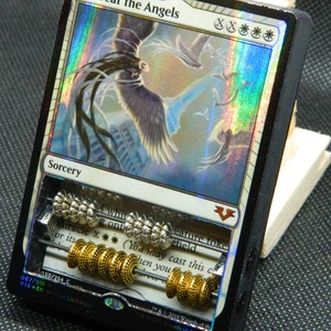 Entreat the Angels FOIL MTG Life Counter Abacus-style