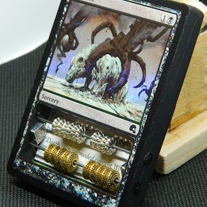 Exhume FOIL MTG Life Counter Abacus-style