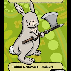 Magic the Gathering Bloomburrow Token Set