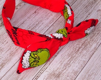 Grinch headband | Etsy