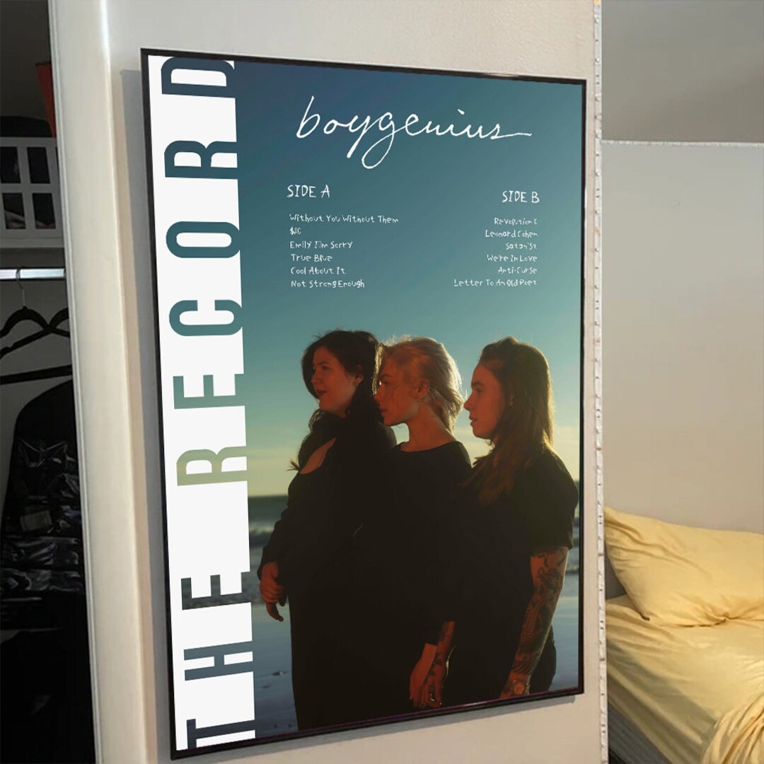 2023 Album Poster Boygenius the Record ALBUM Poster Etsy