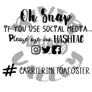 Oh ontworpen Snap - aangepaste bruiloft hashtag teken - afdrukbare, Graveerbare, aangepaste SVG, PDF, JPG