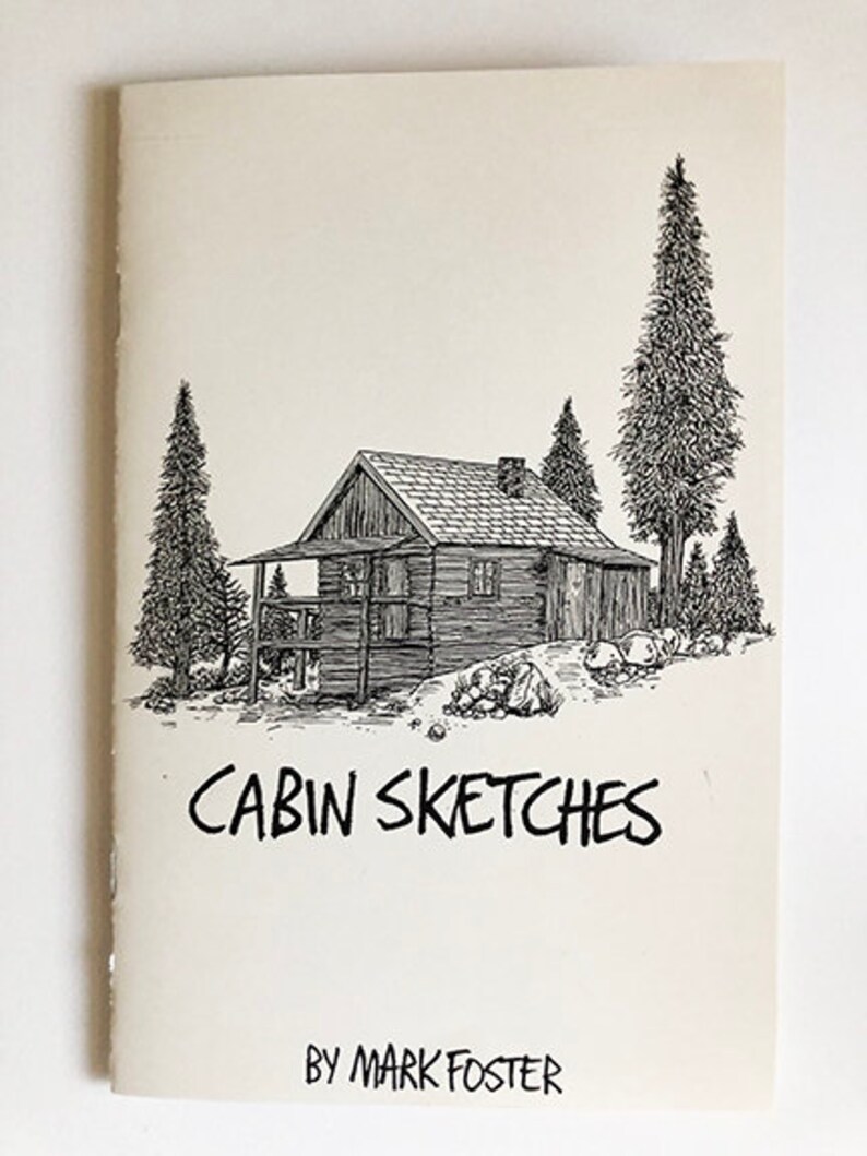 Cabin Sketches Zine Etsy