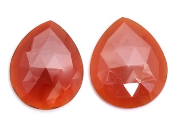 Trillion Shape Loose Stones Faceted Gemstone DIY Finding Supplies Red Hydro Quartz 15 mm Trillion Shape Red Hydro Quartz Gemstone
