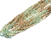 Natural Multi Peruvian Opal Gemstone Mix Uncut Chips 5mm-6mm Beads 34inch Strand Jewelry Making Supplies Semi Precious Opal Nuggets