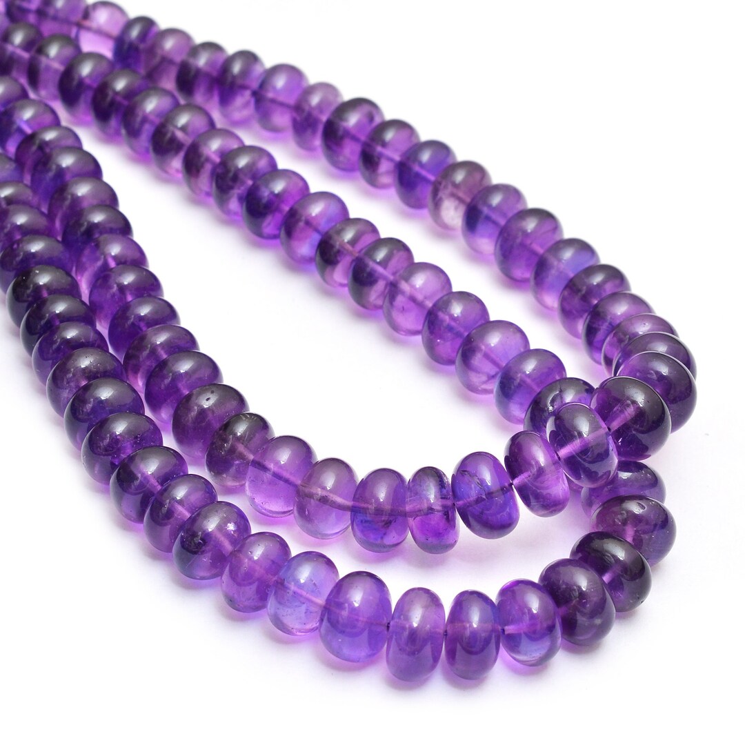 African Amethyst 9x6mm Pear Cut - All Natural AAA Grade, 1.30 TCW - View #2