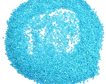 AAA+ Turquoise Gemstone Round Cabochon, Turquoise 2mm Round Cabs | Natural Arizona Turquoise Semi Precious Gemstone Cabochon | AAA Quality |