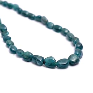 Extremely Rare Natural Grandidierite 6x4mm-7x5mm Smooth Nuggets | 16&quot; Strand | Grandidierite Semi Precious Gemstone Fancy Tumbled Beads