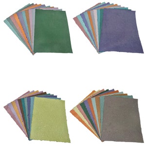 Handmade paper, colourful paper, handmade craft paper, 8x10 colourful paper, 8x10 paper, coloured paper, paper, handmade coloured paper