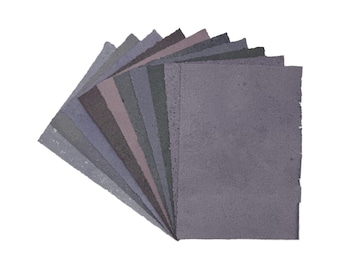 Handmade Paper Seconds Pack – Scrapbooking, Card Making & Craft Paper – Imperfect Discount Sheets A5 paper