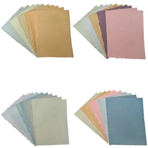 Handmade paper, coloured paper, handmade paper a5, a5 colourful paper, scrapbook supplies, a5 paper, coloured paper, handmade paper products
