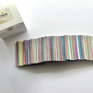 100 handmade business cards, coloured business cards, business cards, recycled paper cards, placement cards, thank you note