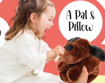 Weighted Stuffed Animal for Anxiety, Anxiety Relief, Therapy Stuffed Animal, 5lb Plush Stuffed Animal, Cuddle Buds, Kids AHDH Therapy, Dog