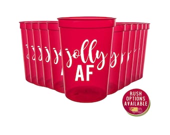 Christmas Party Favors, Christmas Party, Holiday Party, Christmas Favors, Stocking Stuffer, Christmas Cups, Party Favors, Stocking Stuffers