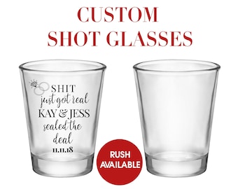 Custom Shot Glasses, Shot Glasses, Shot Glass, Wedding Favors, Wedding Shot Glasses, Custom Shot Glass, Personalized Shot, bridesmaids gift