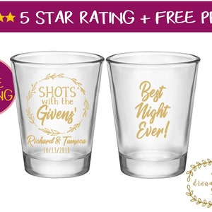 Wedding Favors, Shot Glasses, Wedding Favor, Custom Shot Glasses, Shot Glass, Custom Shot Glass, Party Favors, Bachelorette Party, Personal