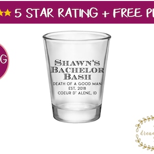 Custom Shot Glasses, Shot Glasses, Shot Glass, Bachelor Party, Bachelor Party Shot Glasses, Custom Shot Glass, Personalized Shot, groomsmen