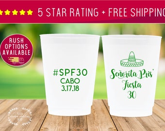 12oz 30th Birthday Cups, Thirty AF, Dirty Thirty, Cheers to 30 Years