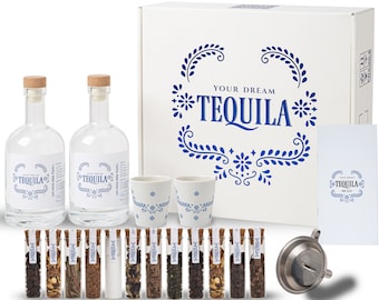 Tequila Infusion Kit, Tequila Gift Set, Tequila Gift for Men, Drinking Gift Set, Cocktail Infusion, Gift for Husband, Gift for Him, DIY Gift