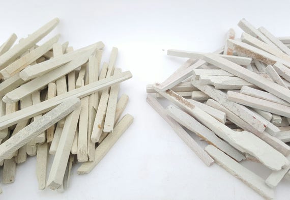 Slate Pencils and Powder 2 Kilograms White and brown Choices