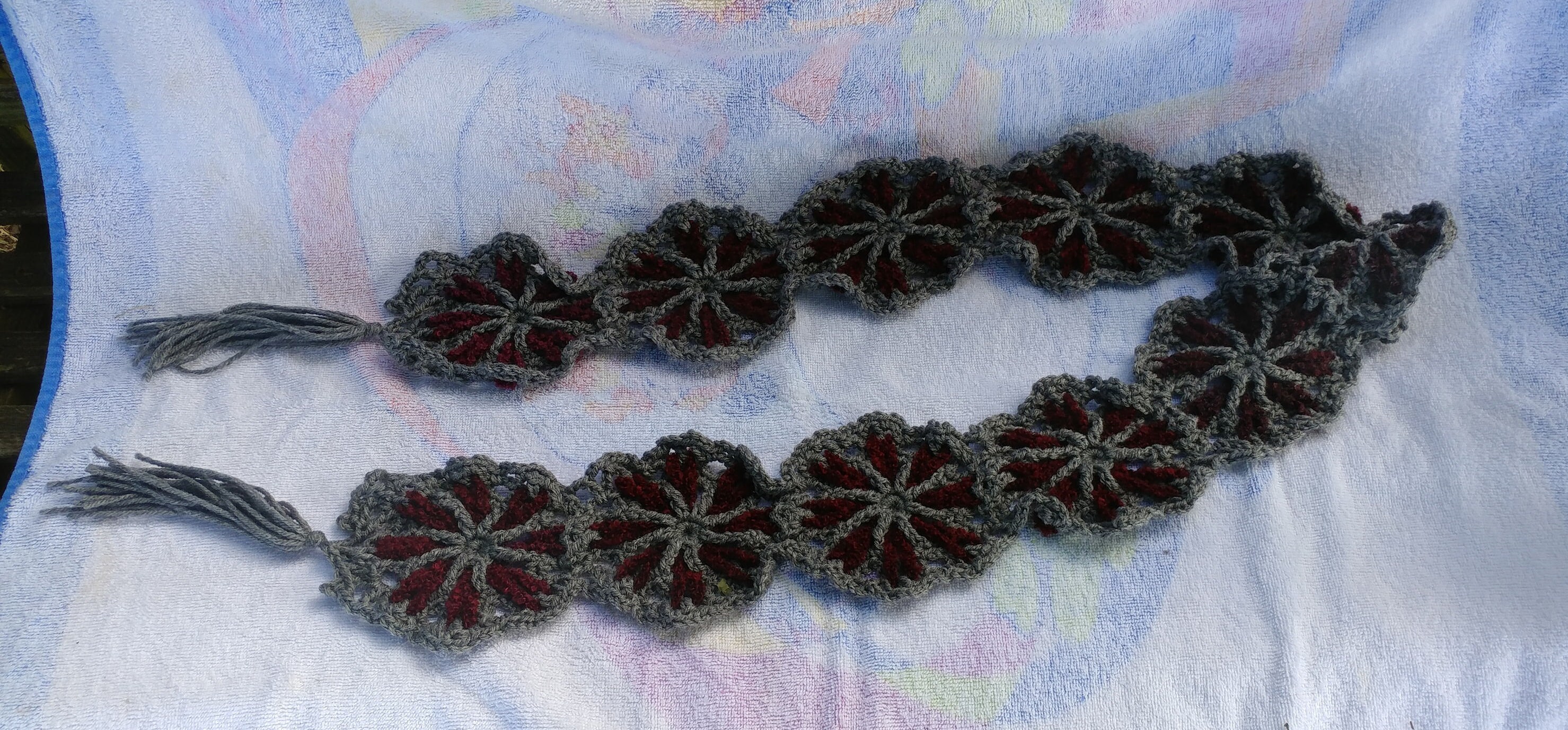 Two-tone Scarf - Etsy