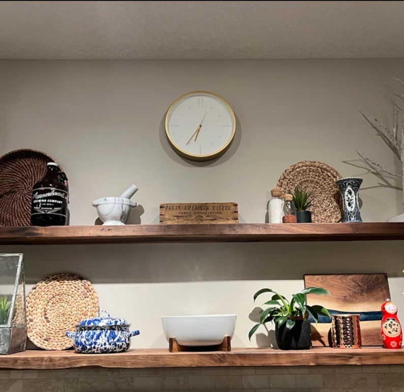 PAIR 2 Extra Large Heavy Duty Floating Shelf Brackets Etsy