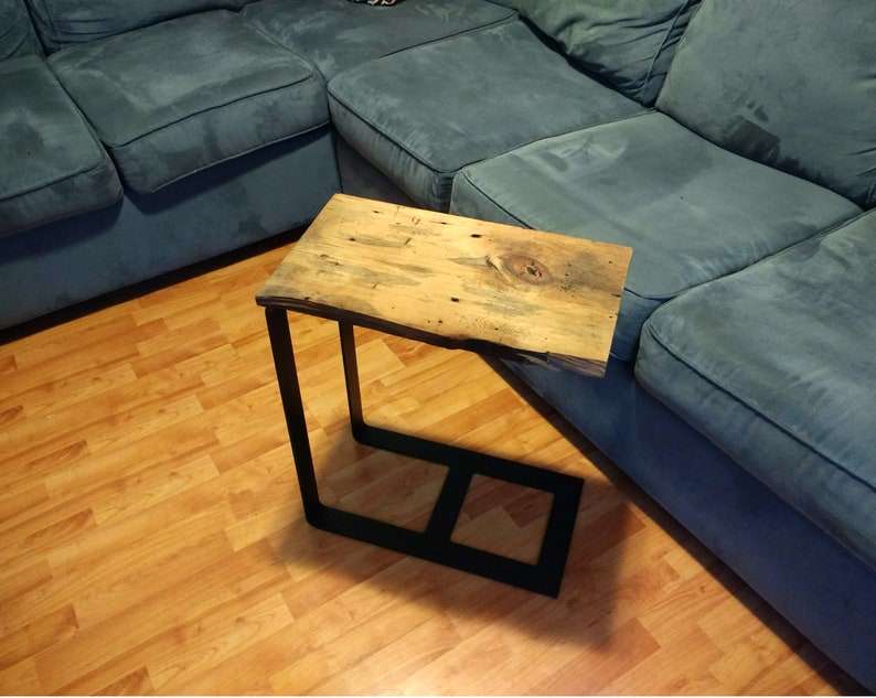 Couch Table Steel Supports Legs Work Surface Hand Bent And Etsy