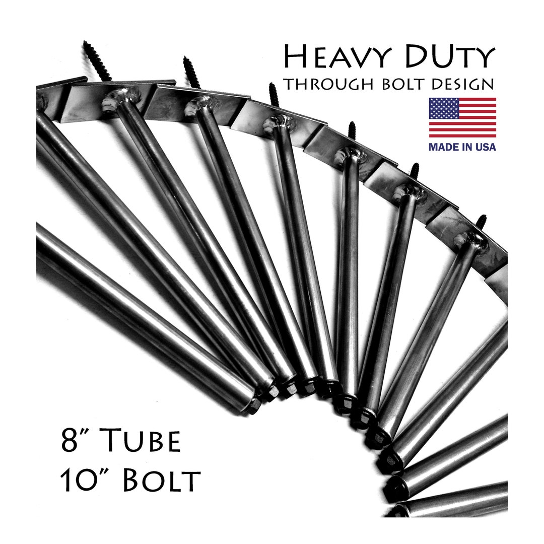 PAIR 2 Heavy Duty Floating Shelf Brackets, Hidden. Hand Made & Hand