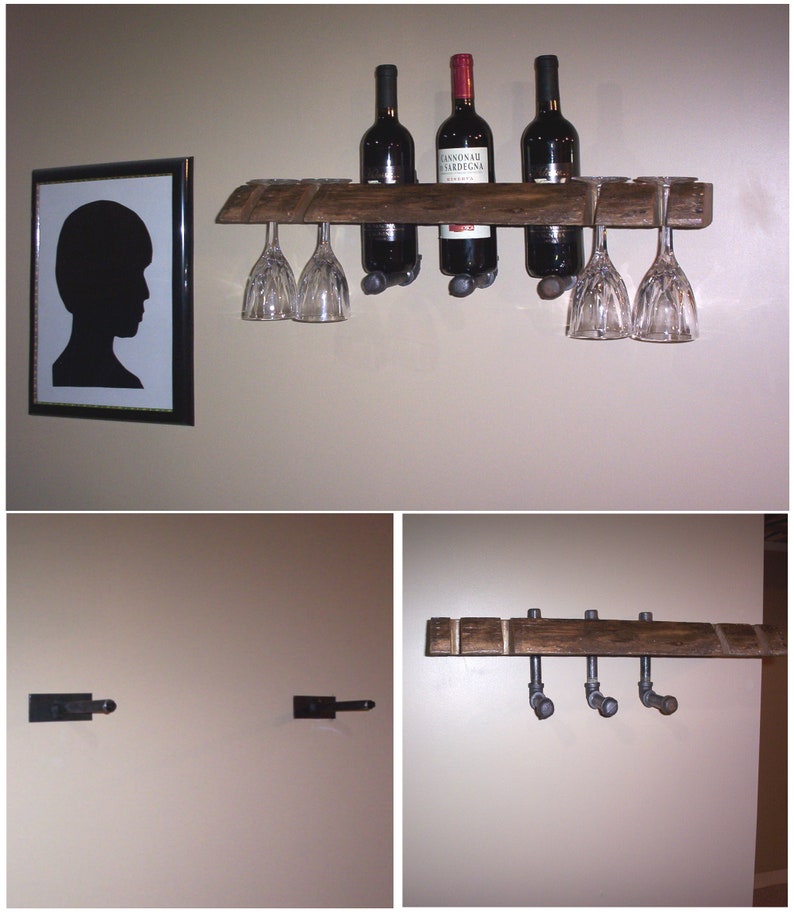 PAIR 2 Heavy Duty Floating Shelf Brackets Hidden. Hand Made Etsy Canada