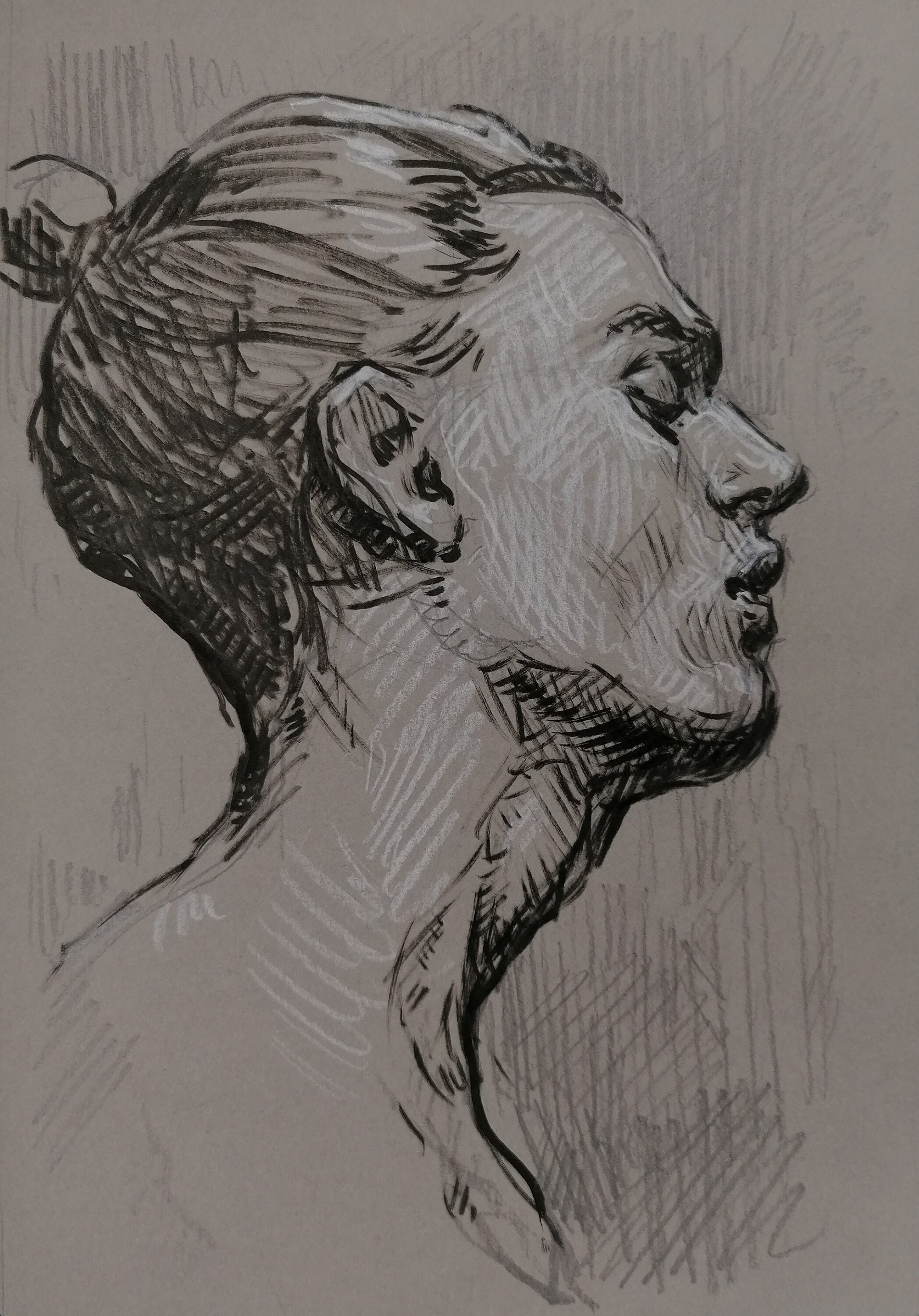 Pen and Ink Lesson  Portrait Drawing