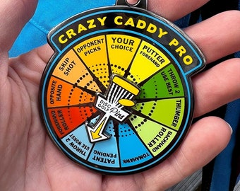 Crazy Caddy PRO Disc Golf Game presented by Disc Golf Pins®
