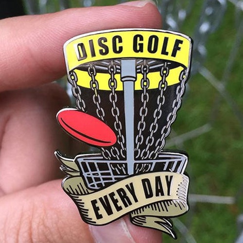Summer of Disc Golf Pin™ High Quality Hard Enamel Pin Etsy