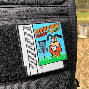 Birdie Hunt Disc Golf Patch - Disc Golf Gift