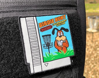 Birdie Hunt Disc Golf Patch - Disc Golf Gift