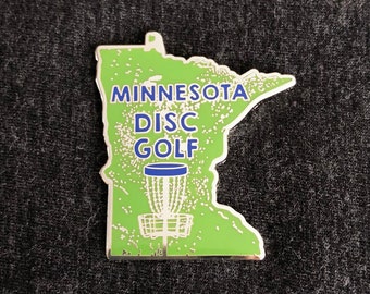 Minnesota Disc Golf Pin™ - High Quality Hard Enamel Pin