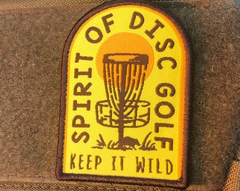 Spirit Of Disc-golfpatch - cadeau voor discgolf