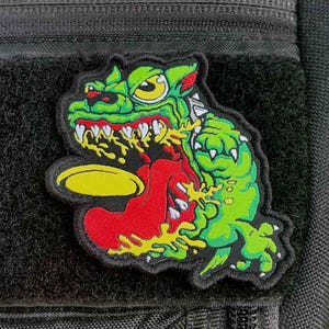 Angry Dog Disc Golf Patch™ - Disc Golf Gift