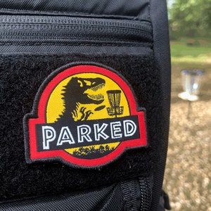 PARKED Disc Golf Patch - Disc Golf Gift
