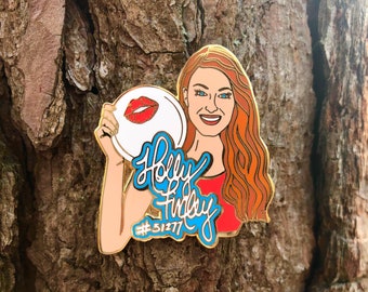 Holly Finley Disc Golf Pin™ - High Quality Hard Enamel Pin