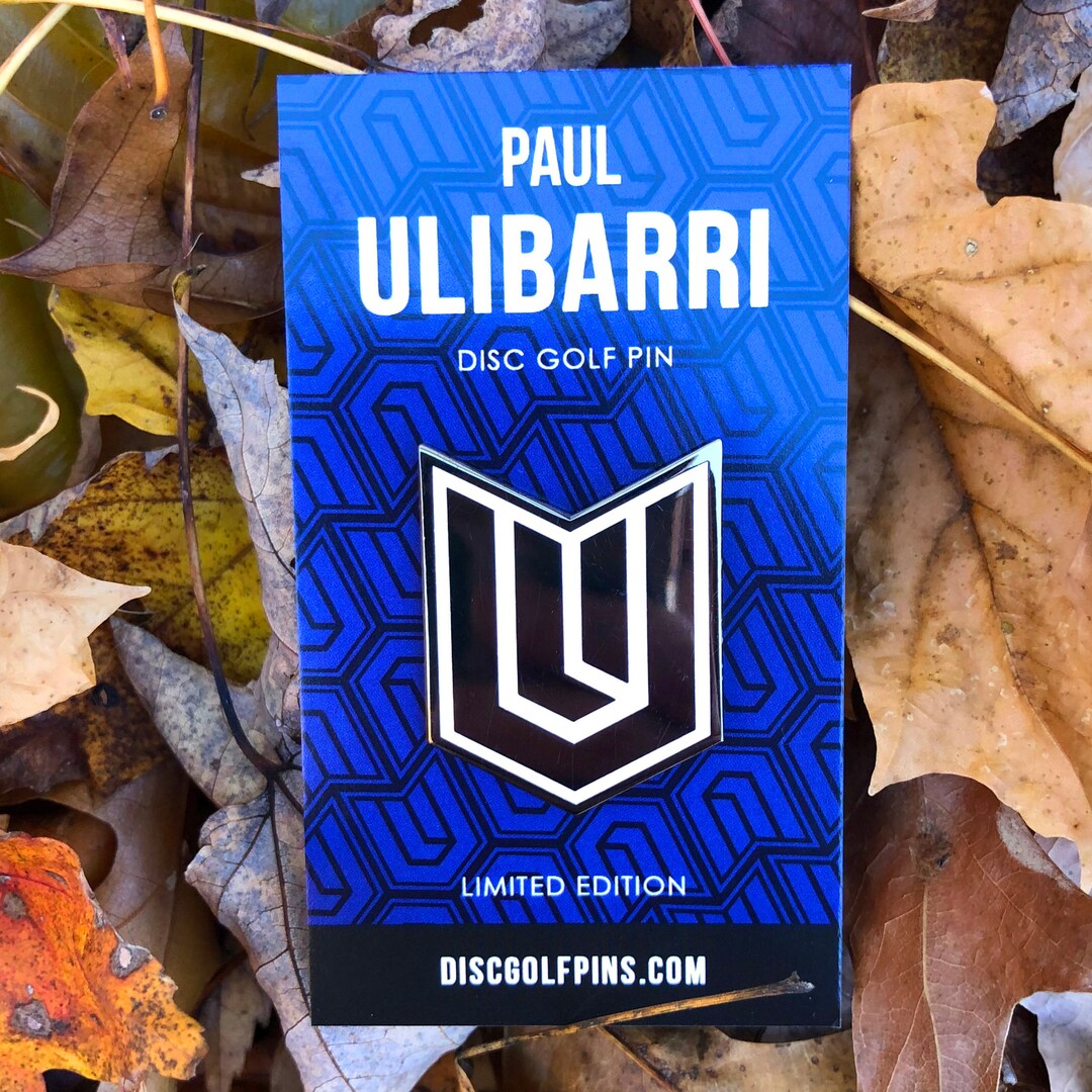 Paul Ulibarri Logo Disc Golf Pin™ High Quality Hard Enamel Etsy