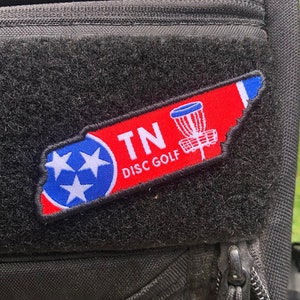 Tennessee discgolfpatch - cadeau voor discgolf